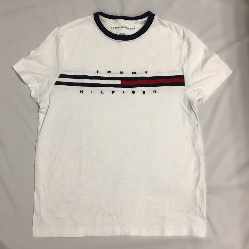 2/$20-Tommy Hilfiger Tee with Flag Logo